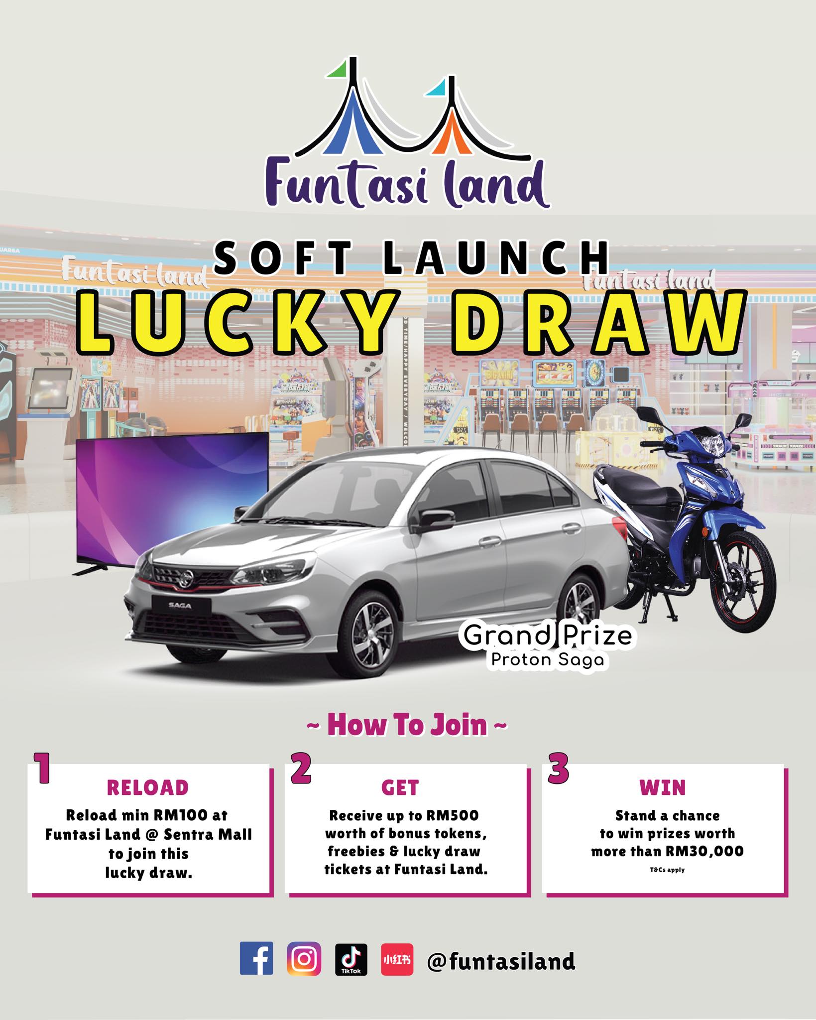 Soft Launch Lucky Draw
