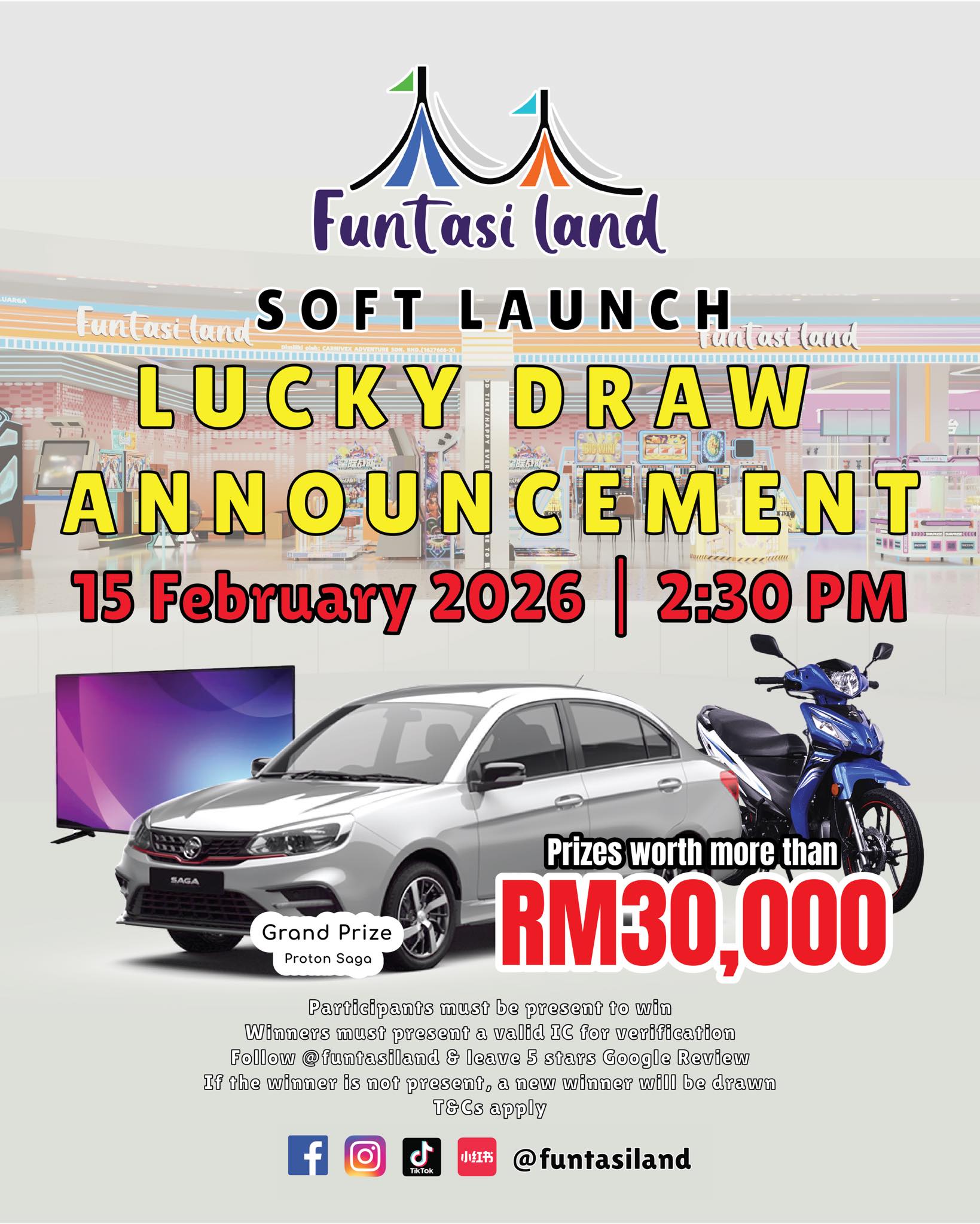 Soft Launch Lucky Draw Announcement