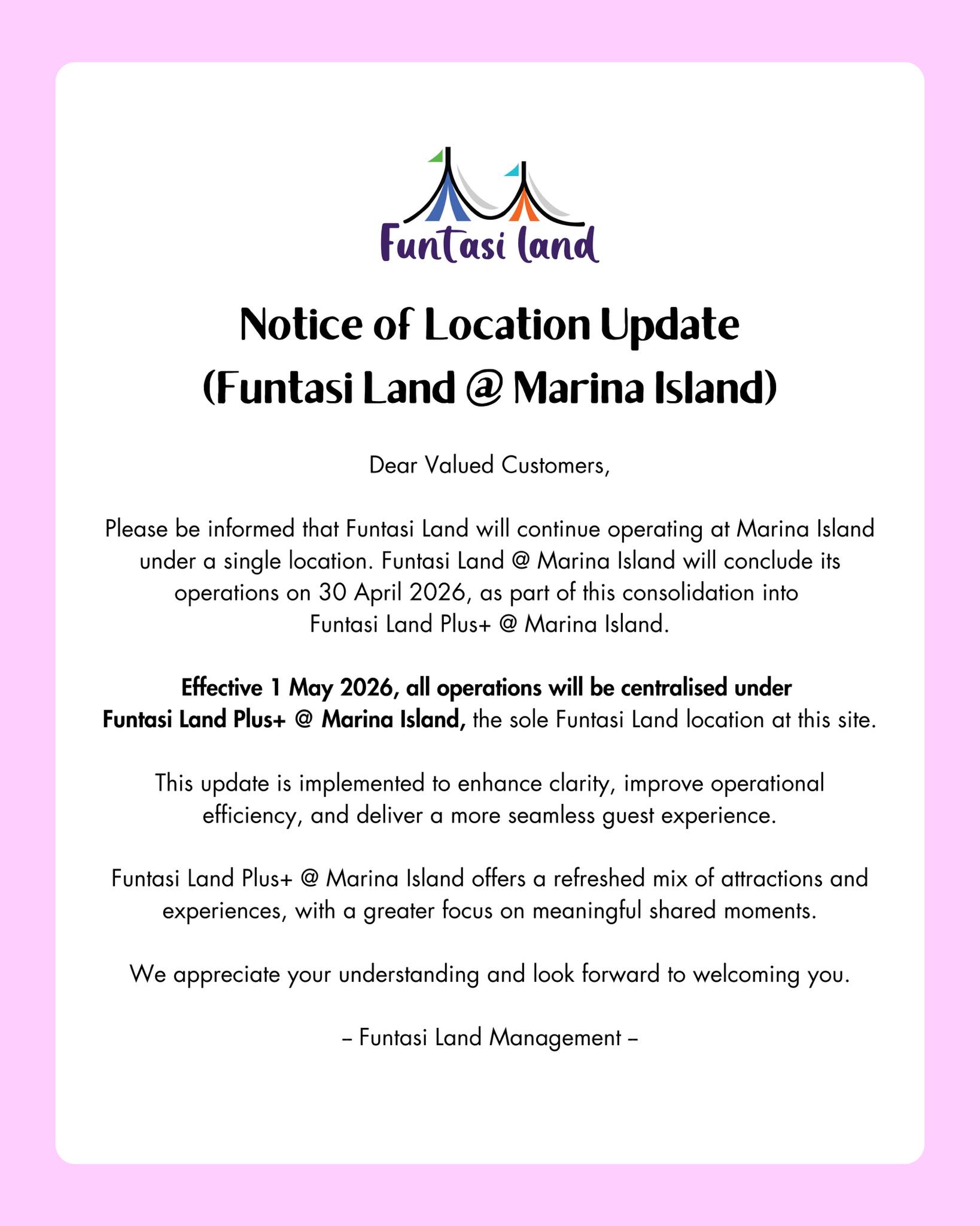Location Update